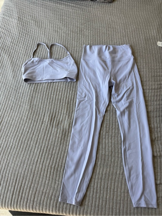 Vuori Other - Never Worn Vuori Lavender High-Rise Leggings with Matching Sports Bra